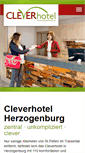Mobile Screenshot of cleverhotel.at